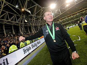 Dundalk manager Stephen Kenny...